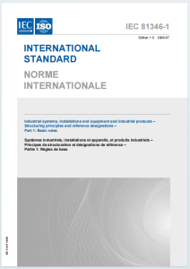 国际标准-IEC 81346-1-2009 英文版 Industrial systems, installations and equipment and industrial products – Structuring principles and reference designations Part 1 Basic rules