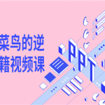 PPT菜鸟的逆袭秘籍视频课